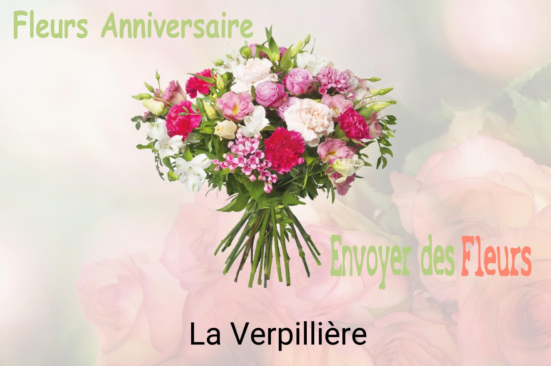Bouquet de fleurs d’anniversaire livré à La Verpillière
