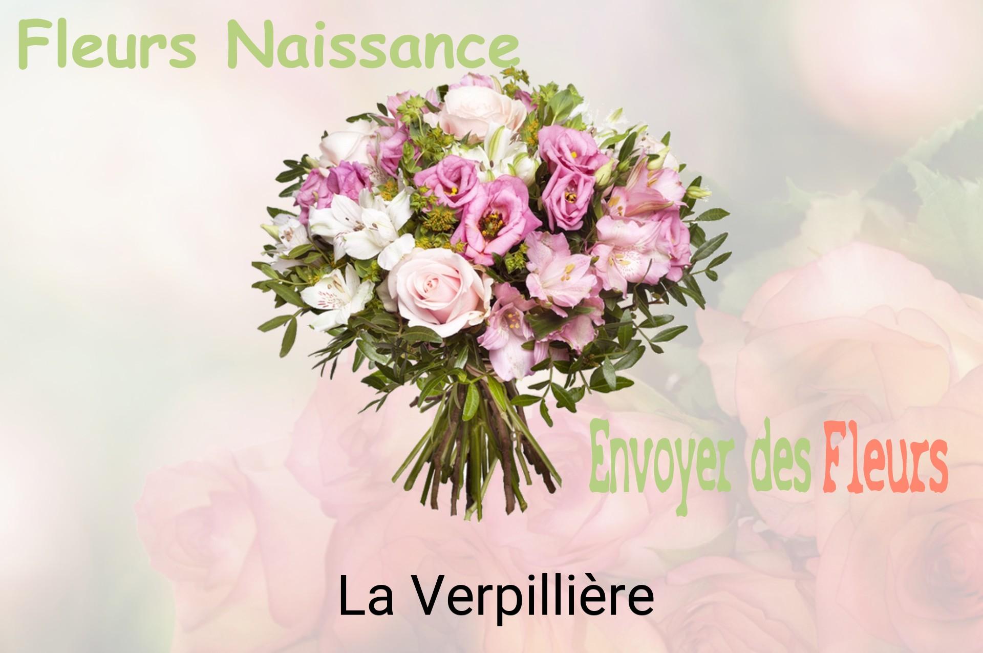Bouquet de fleurs de naissance livré à La Verpillière