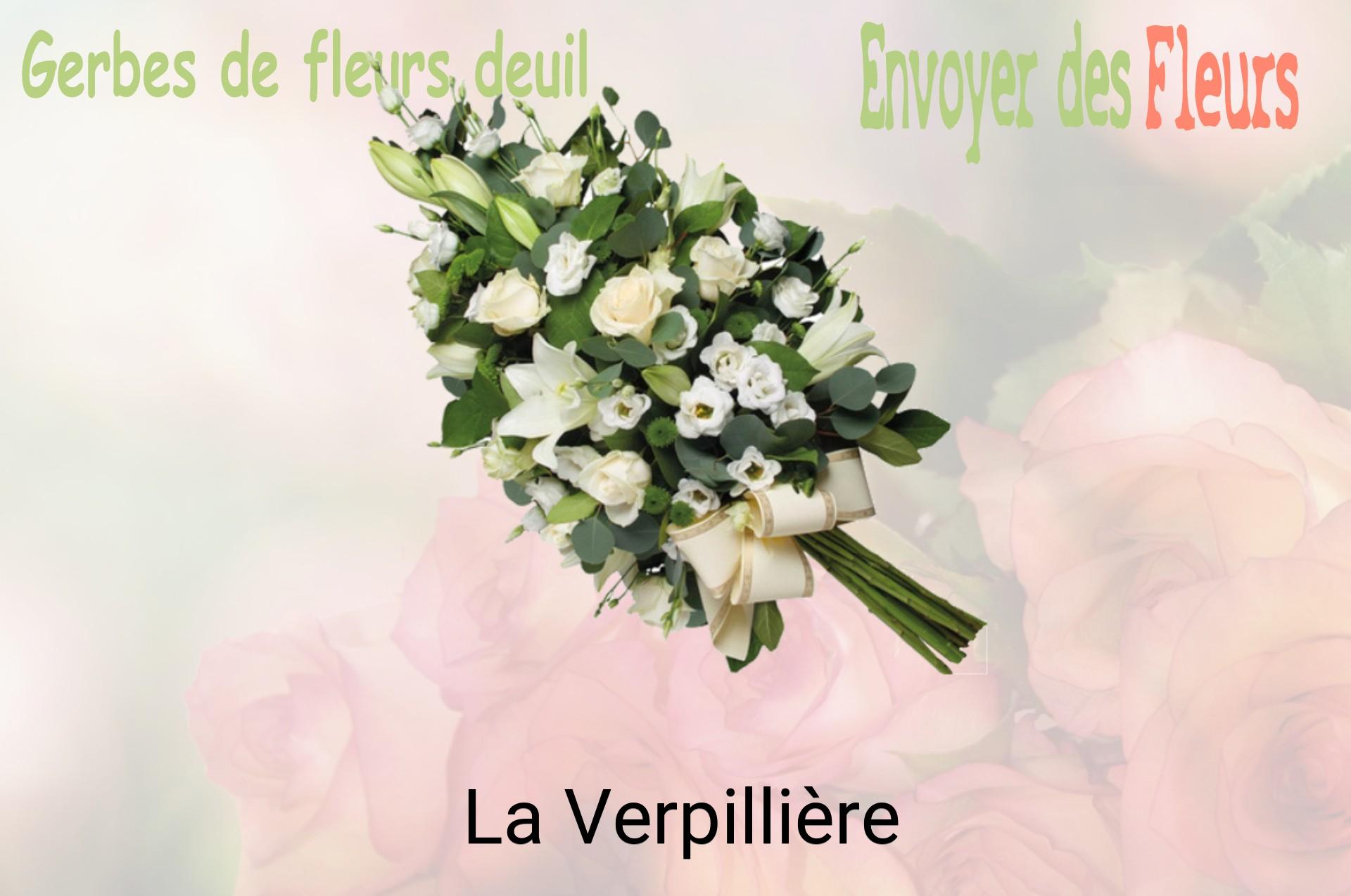 Gerbe de fleurs de deuil livrée à La Verpillière